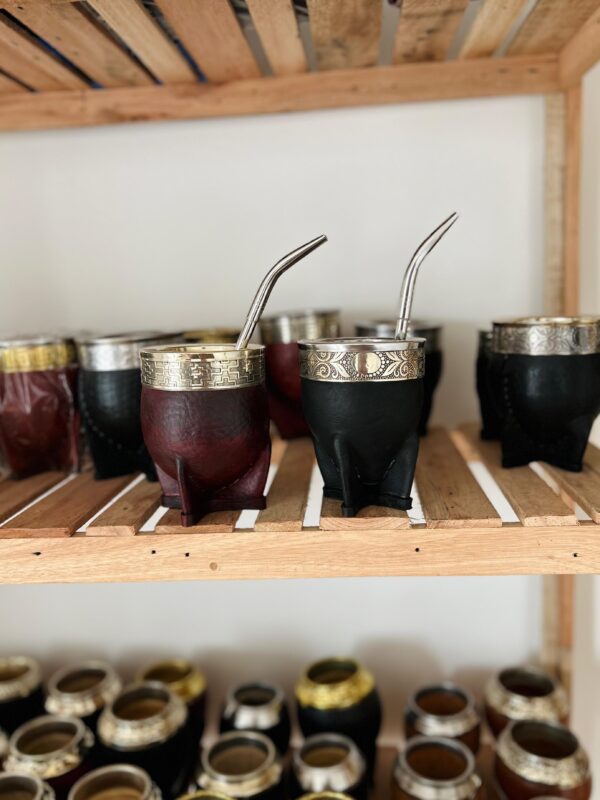 Mate Imperial de alpaca + Bombilla